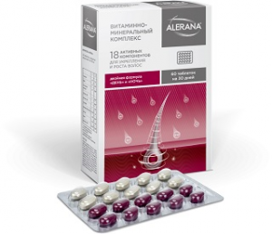 Алерана таблетки витаминно-минеральный комплекс 60 шт.