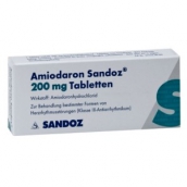 Аміодарон Сандоз таблетки 200мг 100 шт.