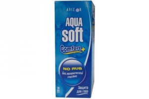Авизор раствор Aqua Soft Comfort Plus для контактных линз 120мл