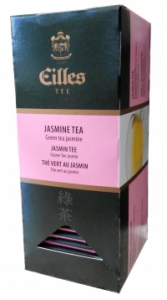 Чай Eilles Жасмин зелений з квітками жасмину 25 пакетиків