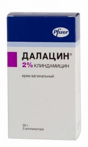 Далацин 2% крем вагінальний 20г 3 аплікатора