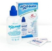 Долфин эконом устройство для промывания носа + средство 2г №10 пакетики