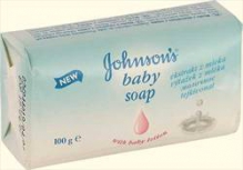 Джонсонс беби мыло натуральное молоко 100г