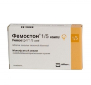 Фемостон конті 1мг/5 мг №28 таблетки