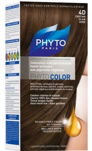 ФИТОСОЛЬБА Фитоколор фарба для волосся відтінок 4D Світлий золотистий шатен