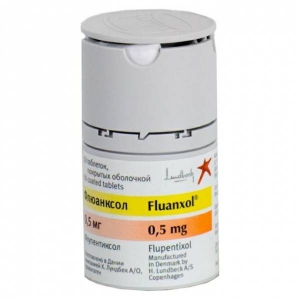 Флюанксол 0,5 мг №50 таблетки
