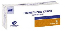 Глімепірид Канон 2мг №30 таблетки