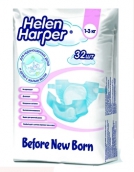 Хелен Харпер подгузники Before Newborn для недоношенных 1-3кг 32шт
