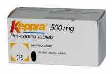 Кеппра 500мг №60 таблетки