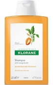 Клоран шампунь с маслом манго для сухих и поврежденных волос 25мл