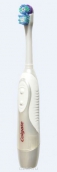 Колгейт щітка зубна Optic White 360 середня на батарейках
