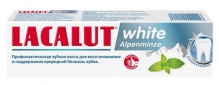 Лакалют паста зубная white Alpenminze 75мл
