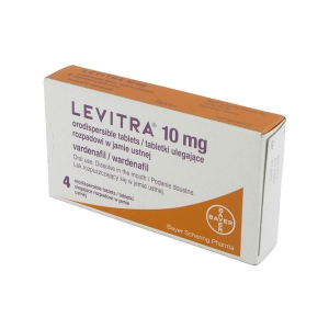 Левитра ОДТ 10мг №4 таблетки диспергируемые в полости рта
