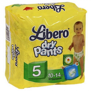 Трусики ліберо Dry pants 10-14кг maxi plus 18шт